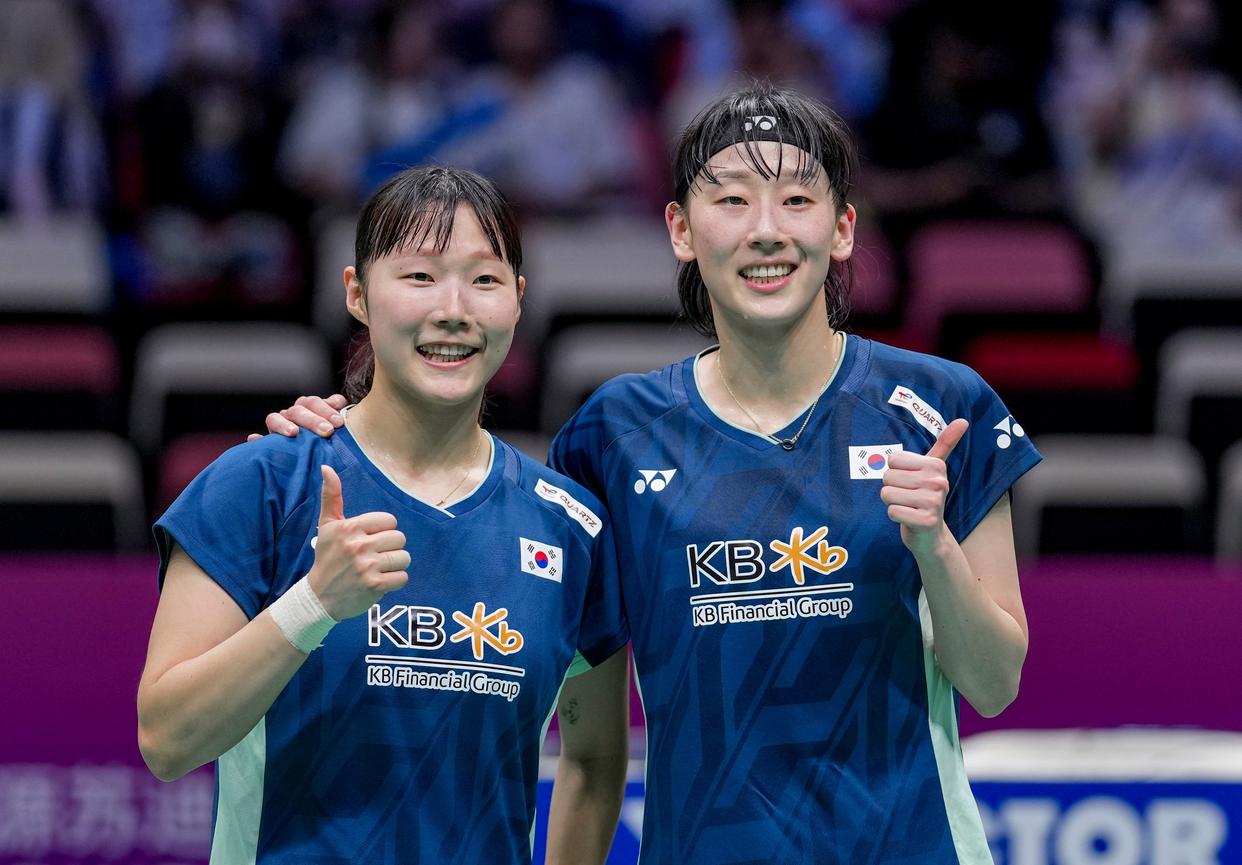 韩国羽毛球队鏖战日本羽毛球队，马琳关键制胜的简单介绍