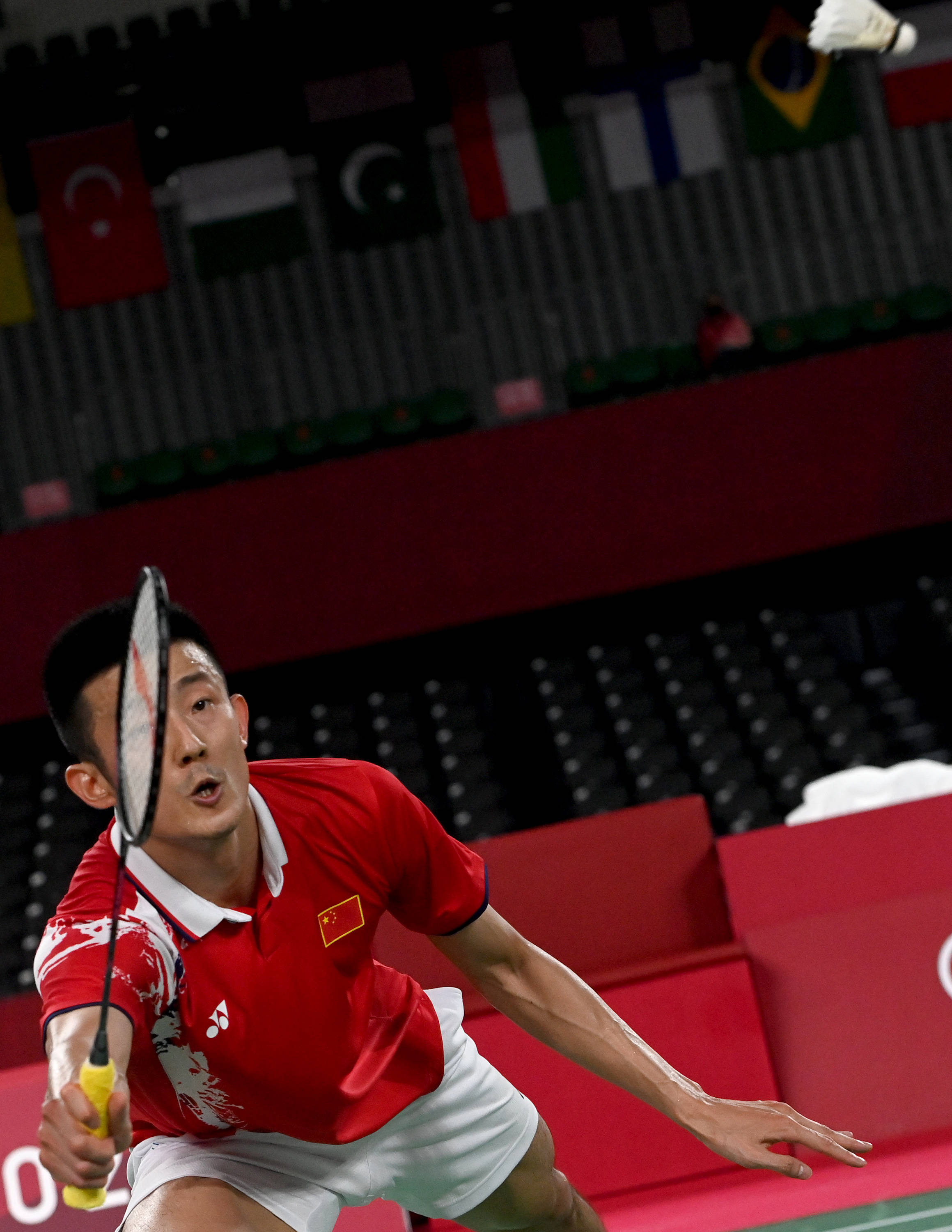 韩国羽毛球队强势马来西亚羽毛球队，谌龙高光表现