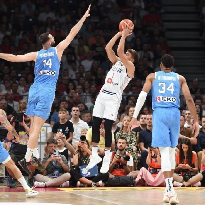 希腊男篮横扫尼日利亚男篮，约基奇完成帽子戏法的简单介绍